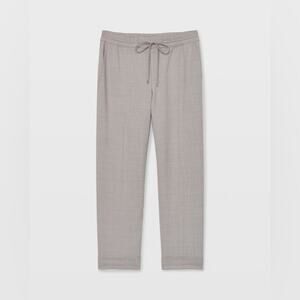 Club Monaco Tie Waist Jogger Pants Grey Size 6